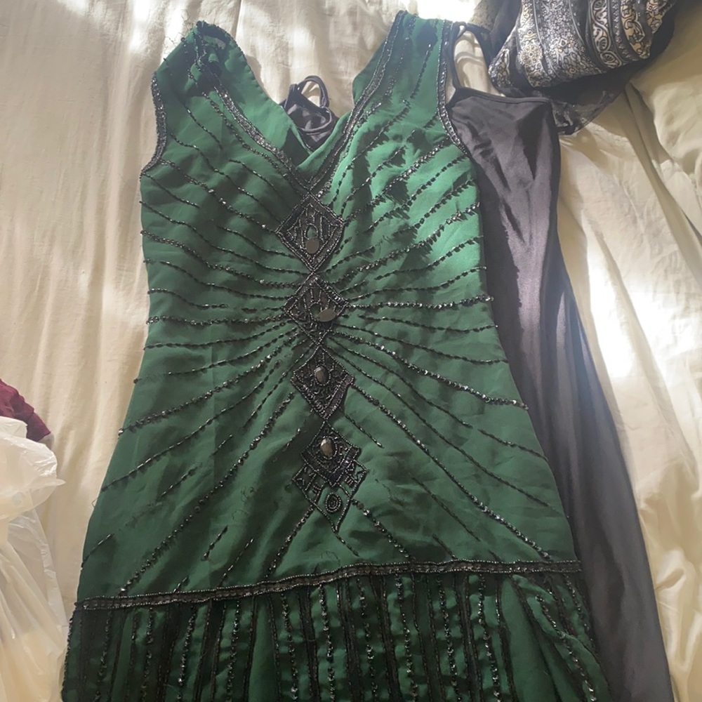 Vintage green dress